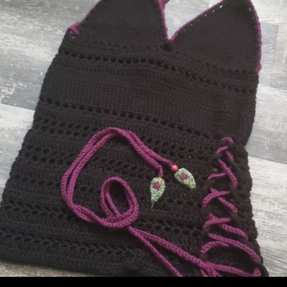 Custom knitted tank - Picture 2 of 4